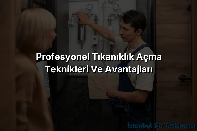 Profesyonel Tıkanıklık Açma Teknikleri ve Avantajları