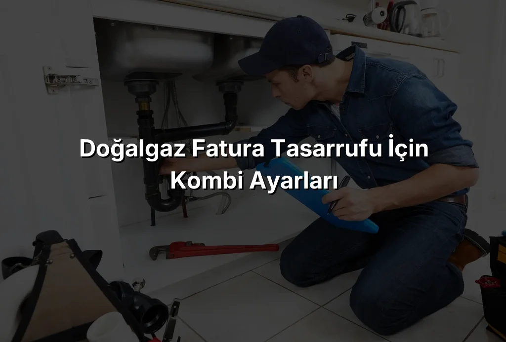 
Doğalgaz Fatura Tasarrufu İçin Kombi Ayarları

