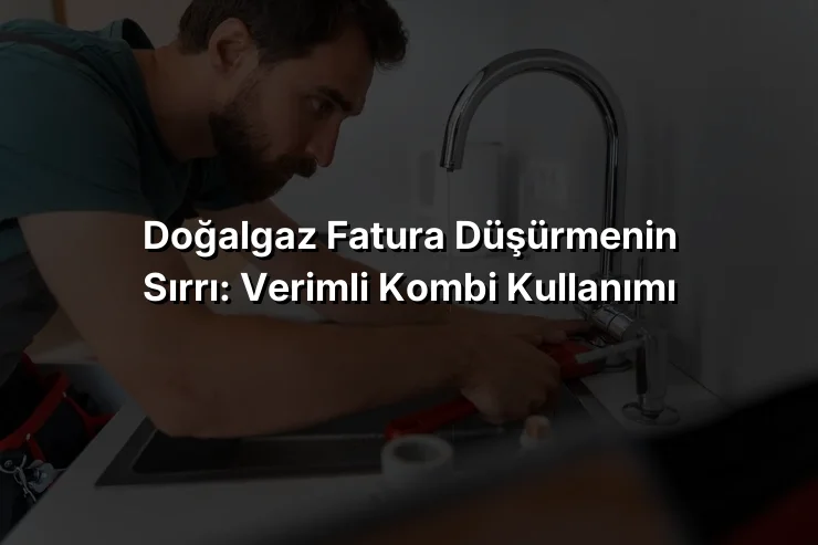 
Doğalgaz Fatura Düşürmenin Sırrı: Verimli Kombi Kullanımı
