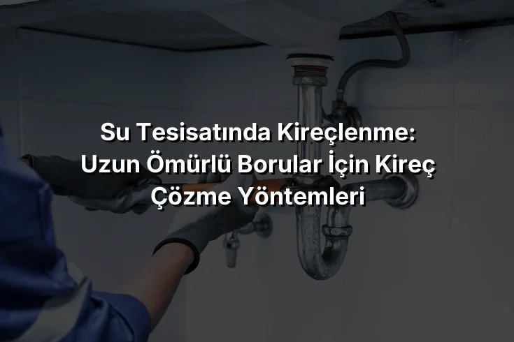 Su Tesisatında Kireçlenme: Uzun Ömürlü Borular İçin Kireç Çözme Yöntemleri