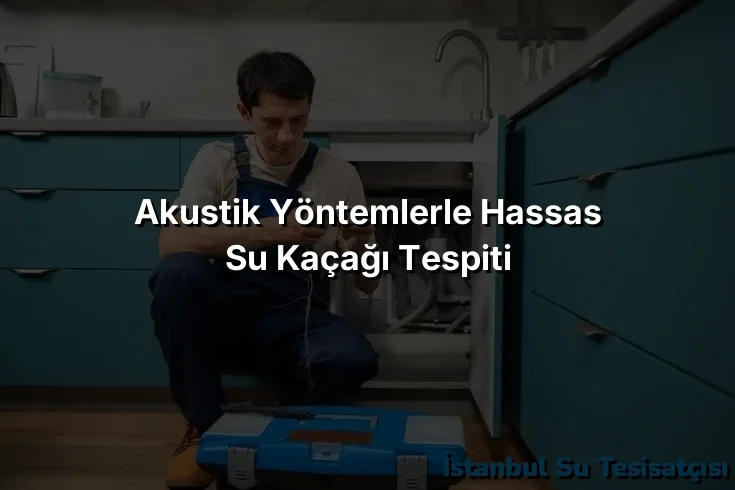 
Akustik Yöntemlerle Hassas Su Kaçağı Tespiti
